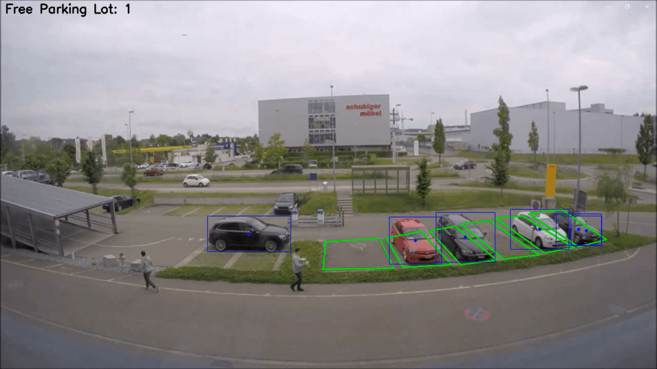 Parking Space cover frame
